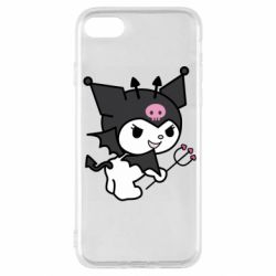 Чохол для iPhone SE 2022 Kuromi devil - PrintSalon