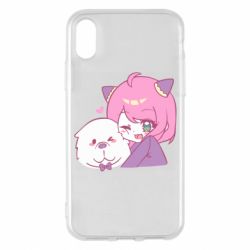 Чехол для iPhone X/Xs Аня и Бонд Форджер - PrintSalon