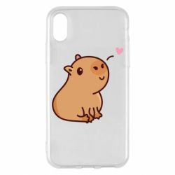Чохол для iPhone X/Xs Capybara - PrintSalon