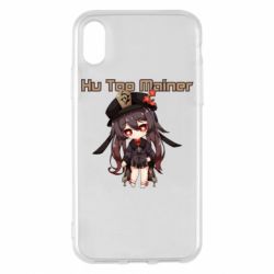 Чехол для iPhone X/Xs Hu Tao Mainer - PrintSalon