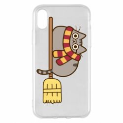 Чохол для iPhone X/Xs Pusheen Harry Potter - PrintSalon