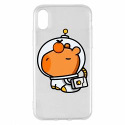 Чехол для iPhone X/Xs Space Capybara - PrintSalon