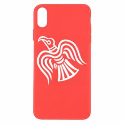 Чехол для iPhone X/Xs Viking Raven - PrintSalon