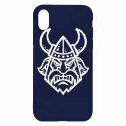 Чехол для iPhone X/Xs Викинг в Шлеме - PrintSalon