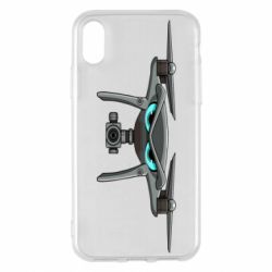 Чехол для iPhone X/Xs Уверенный дрон - PrintSalon