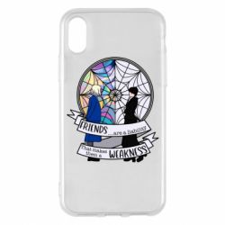 Чехол для iPhone X/Xs Wednesday and friends - PrintSalon