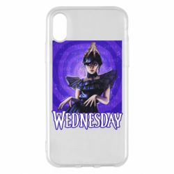 Чехол для iPhone X/Xs Wednesday art. - PrintSalon