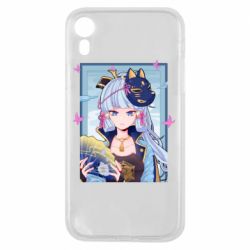 Чехол для iPhone XR Аяка в рамке