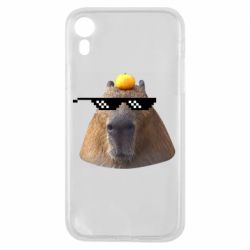 Чохол для iPhone XR Capybara cool