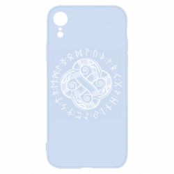Чехол для iPhone XR Celtic Dragon and Runes - PrintSalon