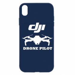 Чехол для iPhone XR Dji Drone Pilote - PrintSalon