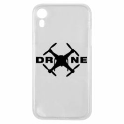 Чехол для iPhone XR Drone - PrintSalon