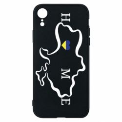 Чехол для iPhone XR Home. Map of Ukraine