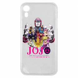Чехол для iPhone XR JoJo Golden Wind - PrintSalon