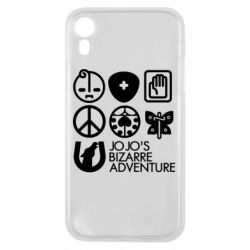 Чохол для iPhone XR JoJo Symbols - PrintSalon