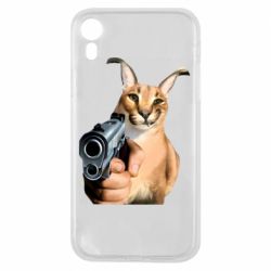 Чехол для iPhone XR Шлепа с пистолетом - PrintSalon