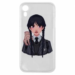 Чехол для iPhone XR Wednesday and It - PrintSalon