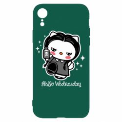 Чехол для iPhone XR Wednesday Hello Kitty - PrintSalon
