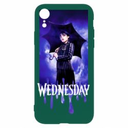 Чехол для iPhone XR Wednesday Text Logo