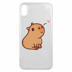 Чохол для iPhone Xs Max Capybara - PrintSalon