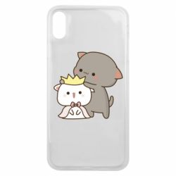 Чехол для iPhone Xs Max Чиби котики - PrintSalon