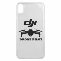 Чехол для iPhone Xs Max Dji Drone Pilote - PrintSalon