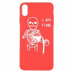Чехол для iPhone Xs Max I'm Fine... - PrintSalon