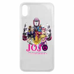 Чехол для iPhone Xs Max JoJo Golden Wind - PrintSalon