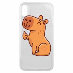 Чехол для iPhone Xs Max Капибара лайк - PrintSalon