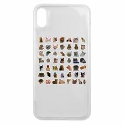 Чехол для iPhone Xs Max Коты мем. - PrintSalon