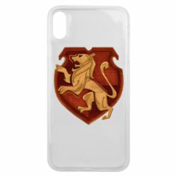 Чехол для iPhone Xs Max Cтарая эмблема Гриффиндор - PrintSalon