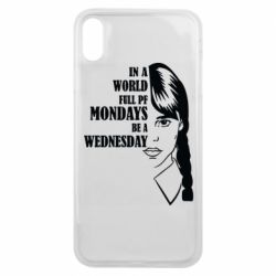 Чехол для iPhone Xs Max Wednesday girl - PrintSalon