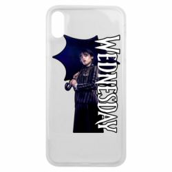 Чехол для iPhone Xs Max Wendesday Addams - PrintSalon