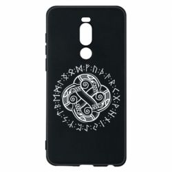 Чехол для Meizu Note 8 Celtic Dragon and Runes - PrintSalon