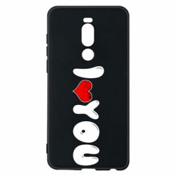 Чехол для Meizu Note 8 День Валентина I love you - PrintSalon