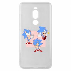 Чехол для Meizu Note 8 Funny Sonic - PrintSalon