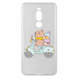 Чехол для Meizu Note 8 Капибара и Морская свинка - PrintSalon