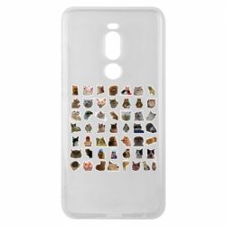 Чехол для Meizu Note 8 Коты мем. - PrintSalon