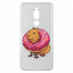 Чехол для Meizu Note 8 Пончик с капибарой - PrintSalon