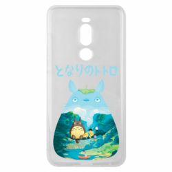 Чехол для Meizu Note 8 Тоторо на рыбалке - PrintSalon