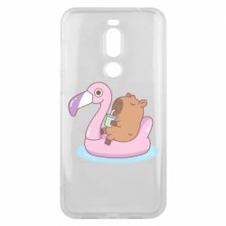 Чехол для Meizu X8 Capybara Chilling - PrintSalon