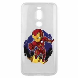 Чехол для Meizu X8 Flying Iron man - PrintSalon