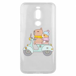 Чехол для Meizu X8 Капибара и Морская свинка - PrintSalon