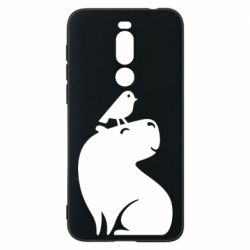 Чохол для Meizu X8 Копібара та Пташка - PrintSalon