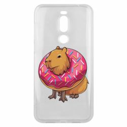 Чехол для Meizu X8 Пончик с капибарой - PrintSalon