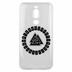 Чехол для Meizu X8 Scandinavian Runes And Walknut - PrintSalon