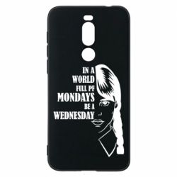 Чехол для Meizu X8 Wednesday girl - PrintSalon