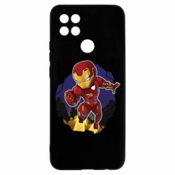 Чехол для Oppo A15s/A15 Flying Iron man - PrintSalon