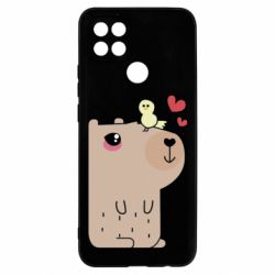 Чехол для Oppo A15s/A15 Капибара с цыпленком - PrintSalon