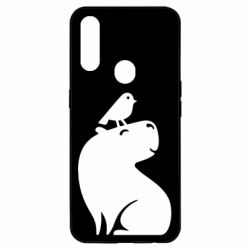 Чохол для Oppo A31 Копібара та Пташка - PrintSalon